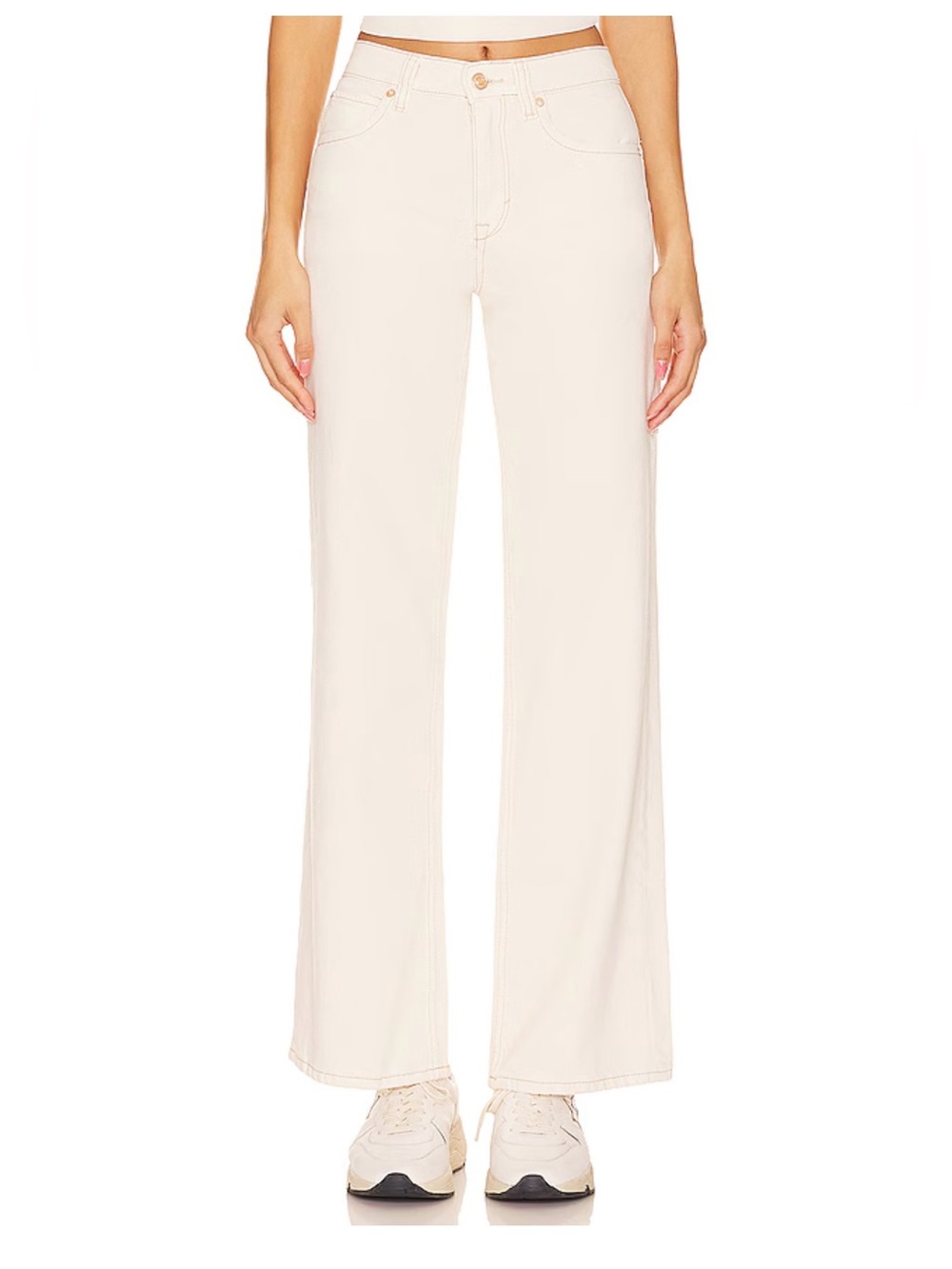 NWT Free People Ivory Jeans